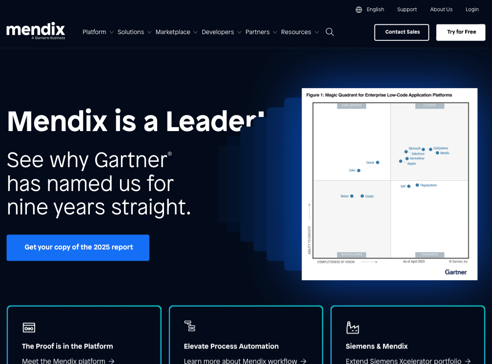 Mendix Screenshot 1
